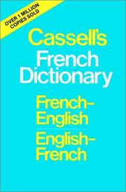 Cover of: Cassell's French Dictionary by Denis Girard