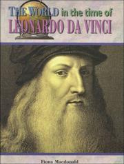 Cover of: Leonardo Da Vinci (The World in the Time of) by 