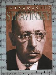 Cover of: Introducing Stravinsky (Introducing Composers) | Roland Vernon