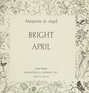 Cover of: BRIGHT APRIL