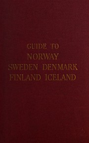 Cover of: Cook's traveller's handbook to Norway, Sweden, Denmark, Finland, Iceland
