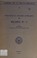Cover of: Structure et Attaches Litteraires de Michee IV-V (Cahiers de la Revue Biblique, No. 2)