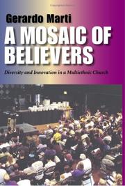 Cover of: A Mosaic of Believers by Gerardo Marti
