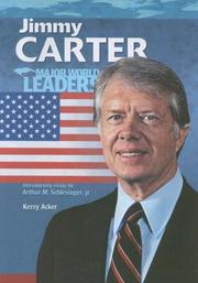 Cover of: Jimmy Carter (Major World Leaders) by Kerry Acker