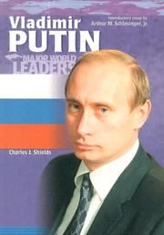 Cover of: Vladimir Putin (Major World Leaders)