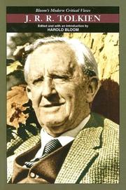 Cover of: J. R. R. Tolkien by Harold Bloom