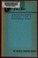 Cover of: I'm a Fool Dramatized from Sherwood Anderson's Story