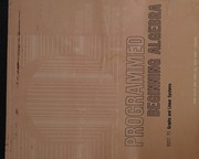 Programmed beginning algebra by Irving Drooyan