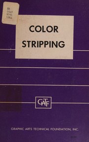 Cover of: Color Stripping