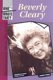 Cover of: Beverly Cleary by Jennifer Peltak