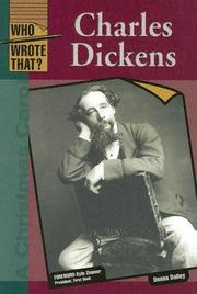 Cover of: Charles Dickens by Donna Dailey