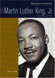 Cover of: Martin Luther King, Jr by Robert E. Jakoubek, Heather Lehr Wagner