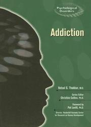 Cover of: Addiction (Psychological Disorders)