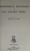 Cover of: A biographical dictionary of old English music.
