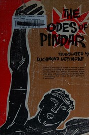 Cover of: The Odes of Pindar