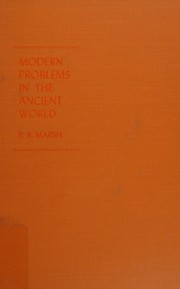 Cover of: Modern problems in the ancient world