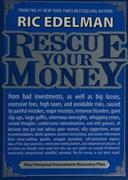 Cover of: Rescue Your Money: Your Personal Investment Recovery Plan