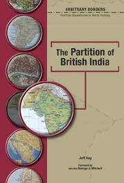 Cover of: The partition of British India