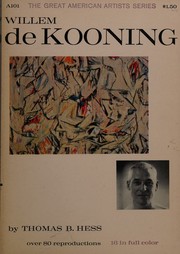 Cover of: Willem DE KOONING.