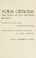Cover of: Form criticism
