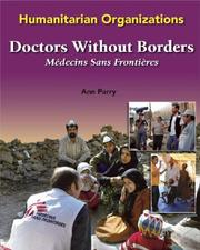 Cover of: Doctors Without Borders (Humanitarian Organizations)