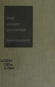 Cover of: The wider universe (Science today series)