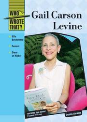 Cover of: Gail Carson Levine (Who Wrote That?)