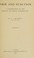 Cover of: Form and function