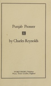 Cover of: Punjab Pioneer