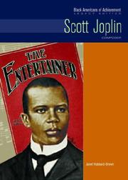 Cover of: Scott Joplin (Black Americans of Achievement)