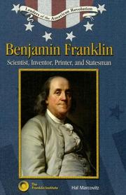 Cover of: Benjamin Franklin by Hal Marcovitz