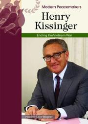 Cover of: Henry Kissinger (Modern Peacemakers)