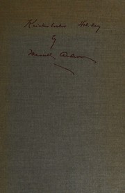 Cover of: Knickerbocker Holiday, A Musical Comedy in Two Acts