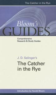 Cover of: Bloom's Notes: J.D. Salinger's The Catcher in the Rye