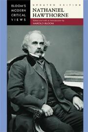Cover of: Nathaniel Hawthorne (Bloom's Modern Critical Views) by Harold Bloom