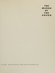 Cover of: The march of the cross. by Cowie, Leonard W., Cowie, Leonard W.