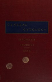 Cover of: General cytology