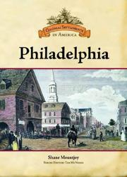 Cover of: Philadelphia (Colonial Settlements in America)