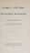 Cover of: Family letters of Richard Wagner