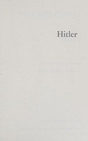 Cover of: Hitler