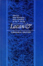 Cover of: Lacan and theological discourse
