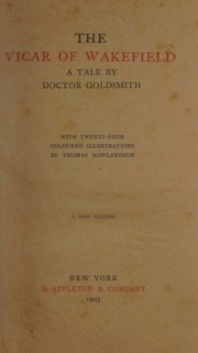 Cover of: The Vicar of Wakefield