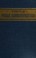 Cover of: Elements of public administration