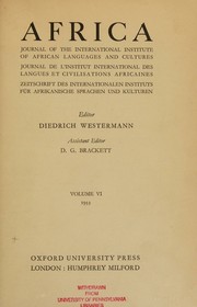 Cover of: Africa and Christianity