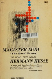 Cover of: Magister Ludi
