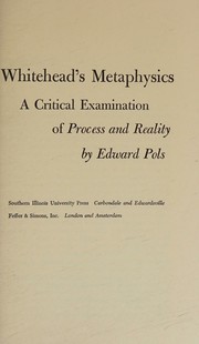 Cover of: Whitehead's metaphysics: a critical examination of Process and reality
