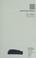 Cover of: Psychometric theory
