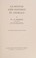 Cover of: Learning and instinct in animals.