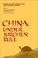 Cover of: China Under Jurchen Rule