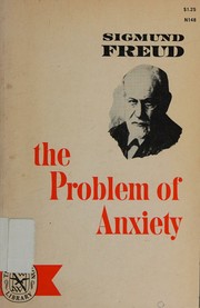 Cover of The problem of anxiety